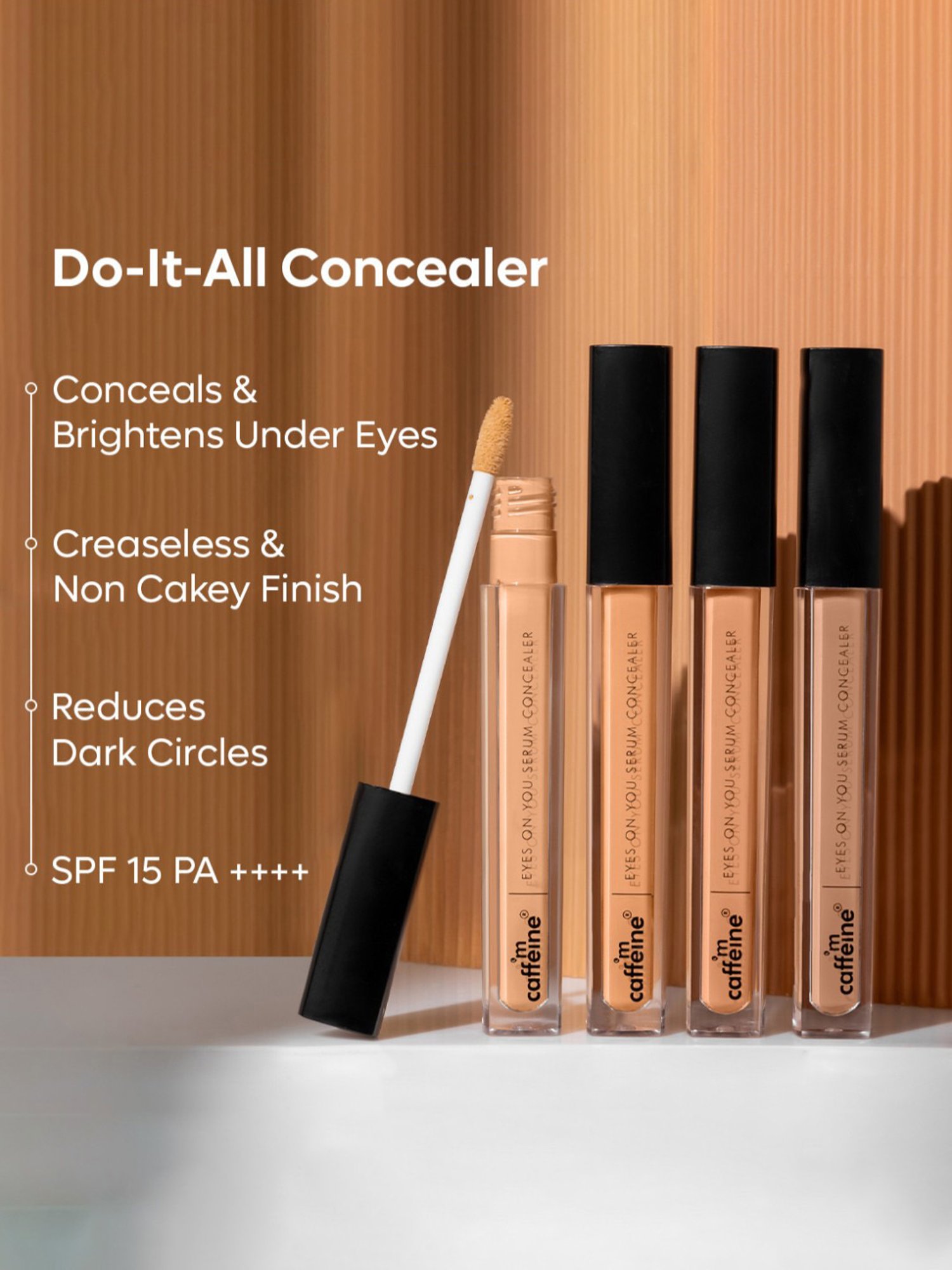 mCaffeine Eyes On You Serum Concealer Biscoff Shake - 5 ml