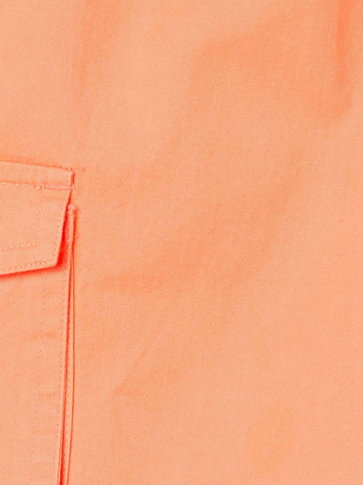 Fame Forever by Lifestyle Kids Peach Cotton Printed Shorts