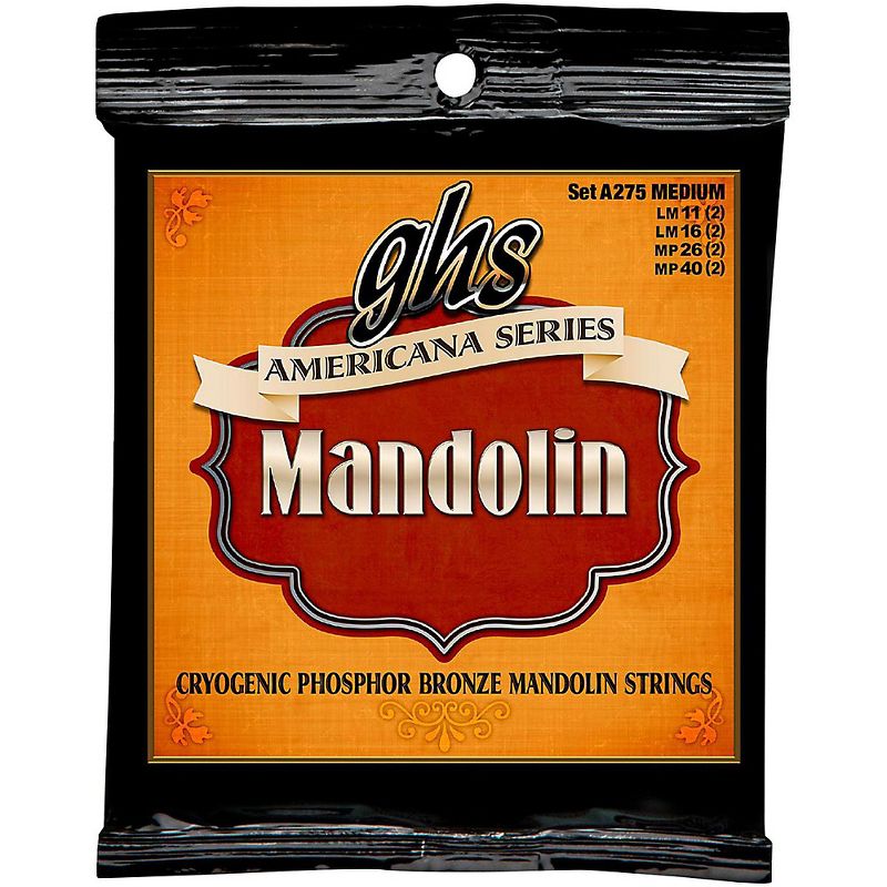 GHS Americana Medium Mandolin Strings (11-40) - 3 Pack