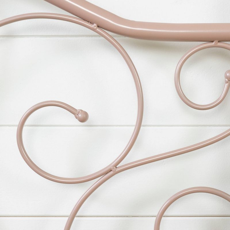 Twin Lily Rose Metal Daybed Pink Blush - South Shore