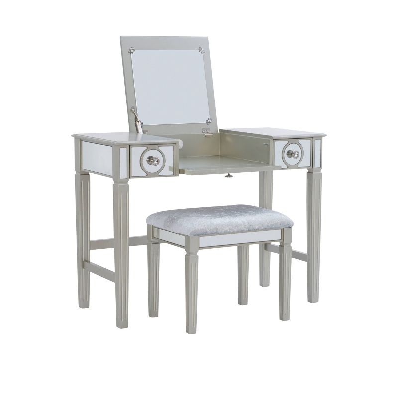 Salisbury Vanity w/Mirror White - Chique