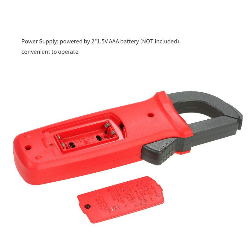UNI-T UT202A+ 6000 Counts Digital Clamp Meter True RMS Multimeter Clamp Ammeter Voltage Meter NCV Test Universal Meter Tester AC Current Clamp Tester Measuring Relative Value Capacitance Frequency