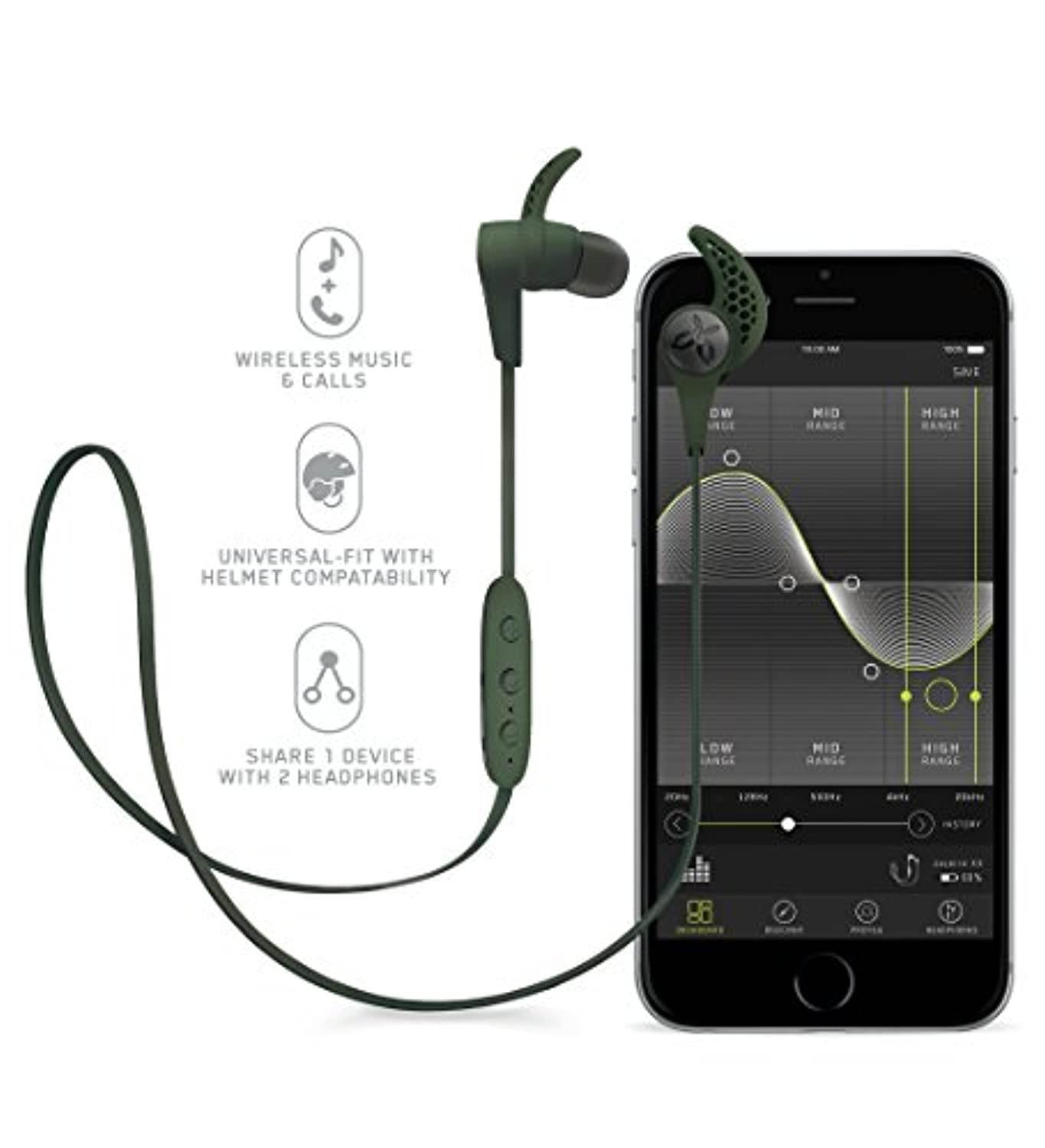Jaybird X3 In-Ear Wireless Bluetooth Sports Headphones - Sweat-Proof - Universal Fit - 8 Hours Battery Life - Alpha (985-000584)