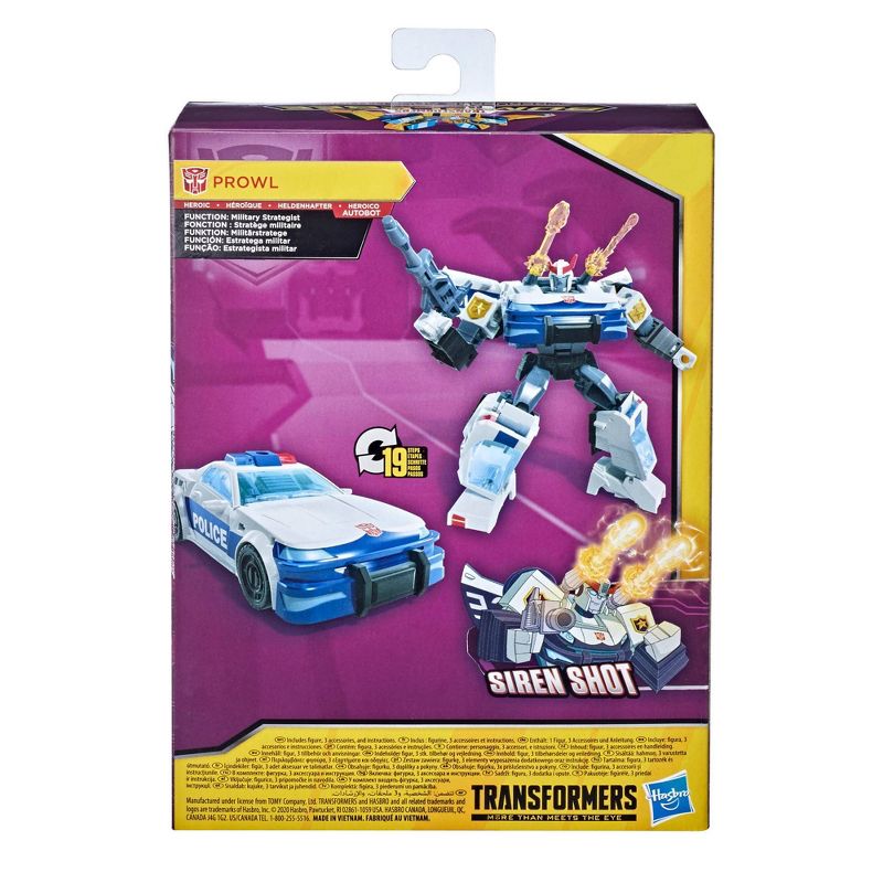 Transformers Bumblebee Cyberverse Adventures Toys Deluxe Prowl