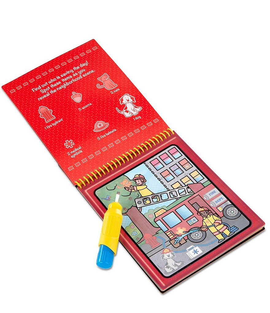 Melissa & Doug Water Wow! Vehicles - On the Go Travel Activity Book