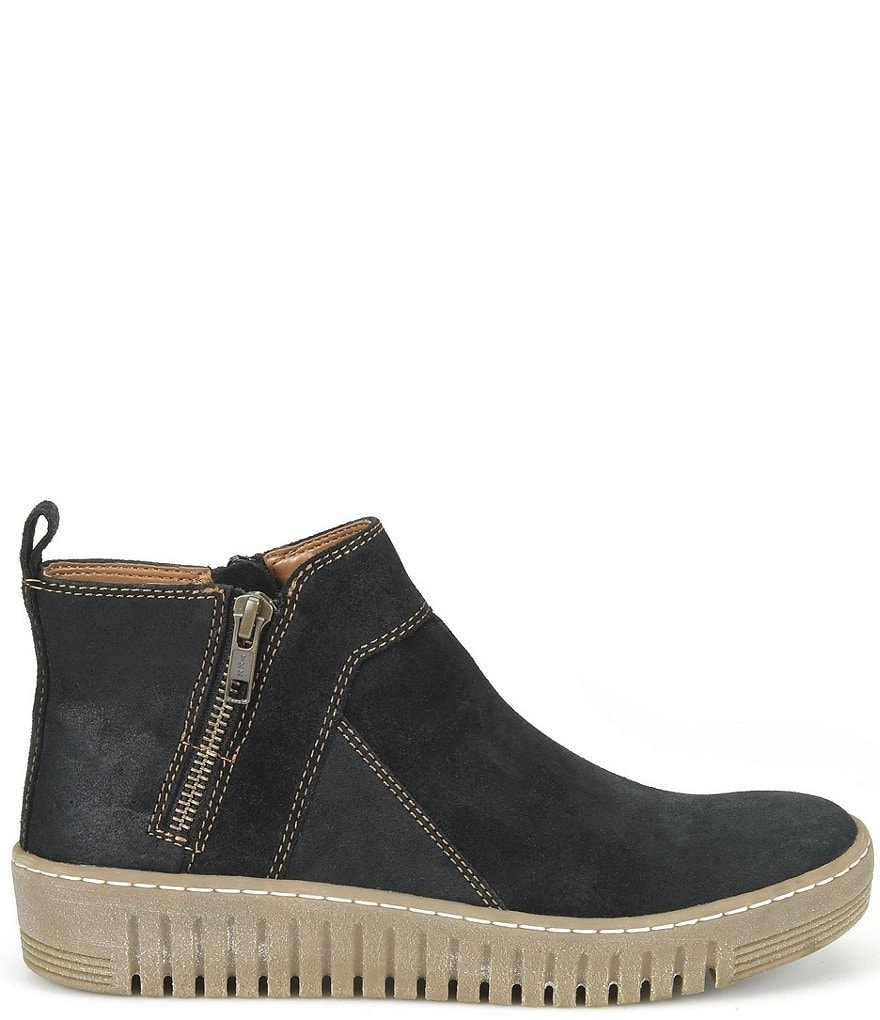 Comfortiva Hartwick Suede Leather High-Top Sneakers