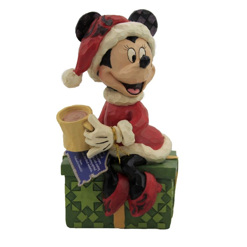Jim Shore 6.25" Chocolate Delight Minnie Mouse Disney Traditions  -  Decorative Figurines