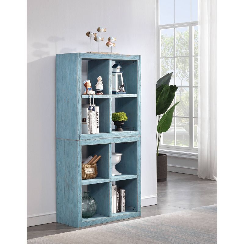 31.5" Coutler Display Cube Blue - Treasure Trove Accents