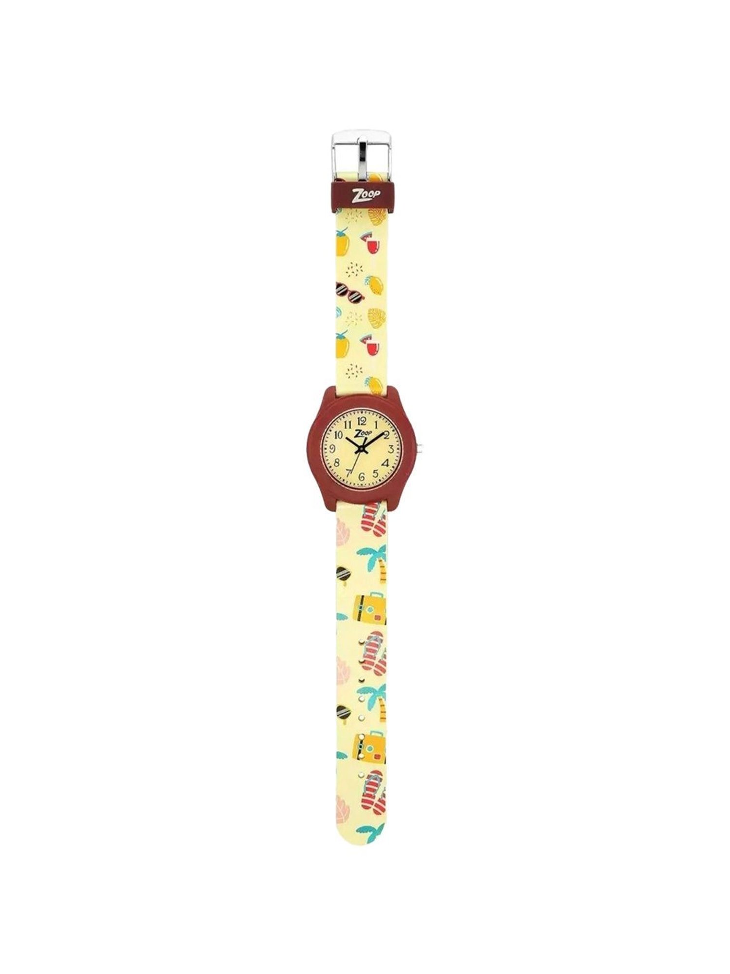 Zoop NS26019PP31W Unisex Analog Watch