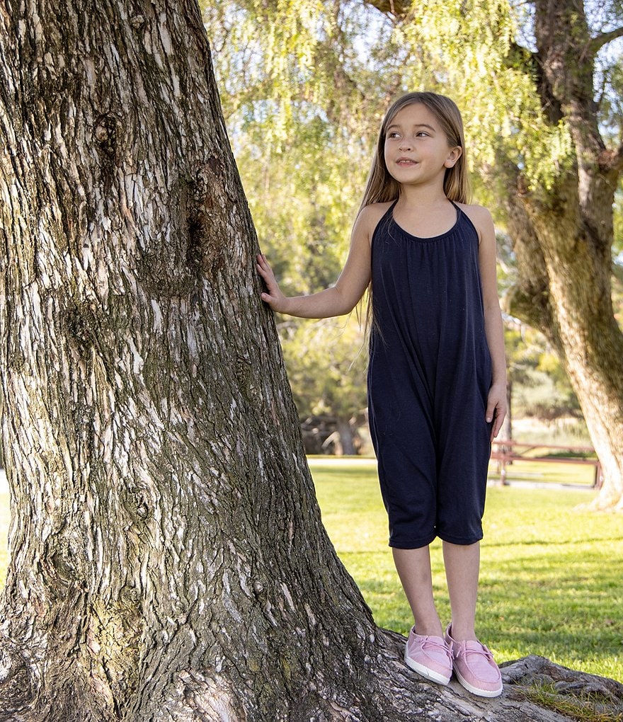 Hey Dude Girls' Wendy Linen Washable Slip-Ons (Youth)