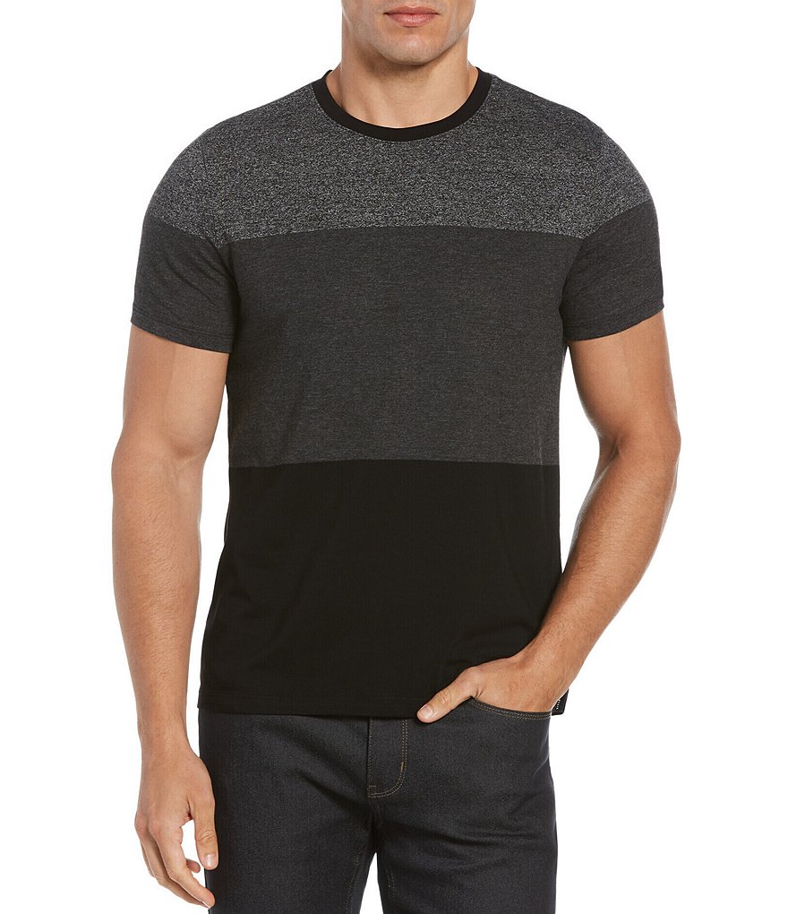 Perry Ellis Siro Color Block Short-Sleeve Tee