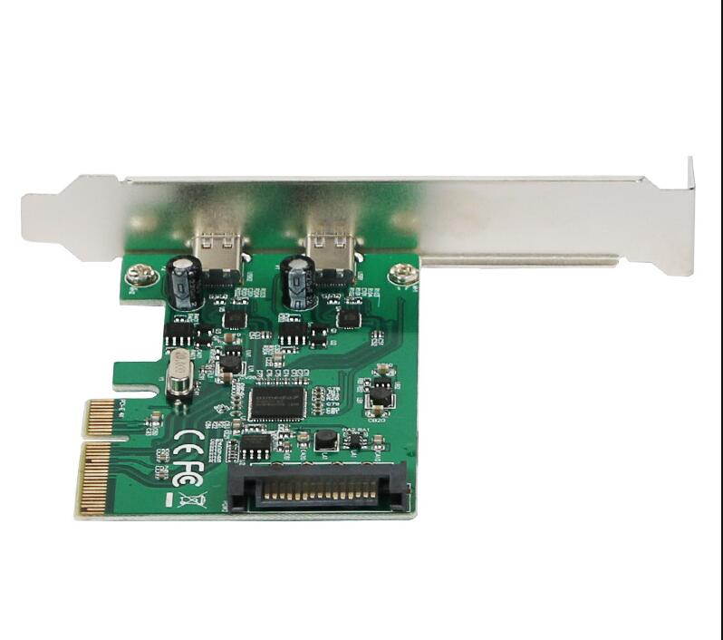 iStarUSA DD-666-2U-M 2U PCIe x16 to PCIe x16 Riser Card Middle Position
