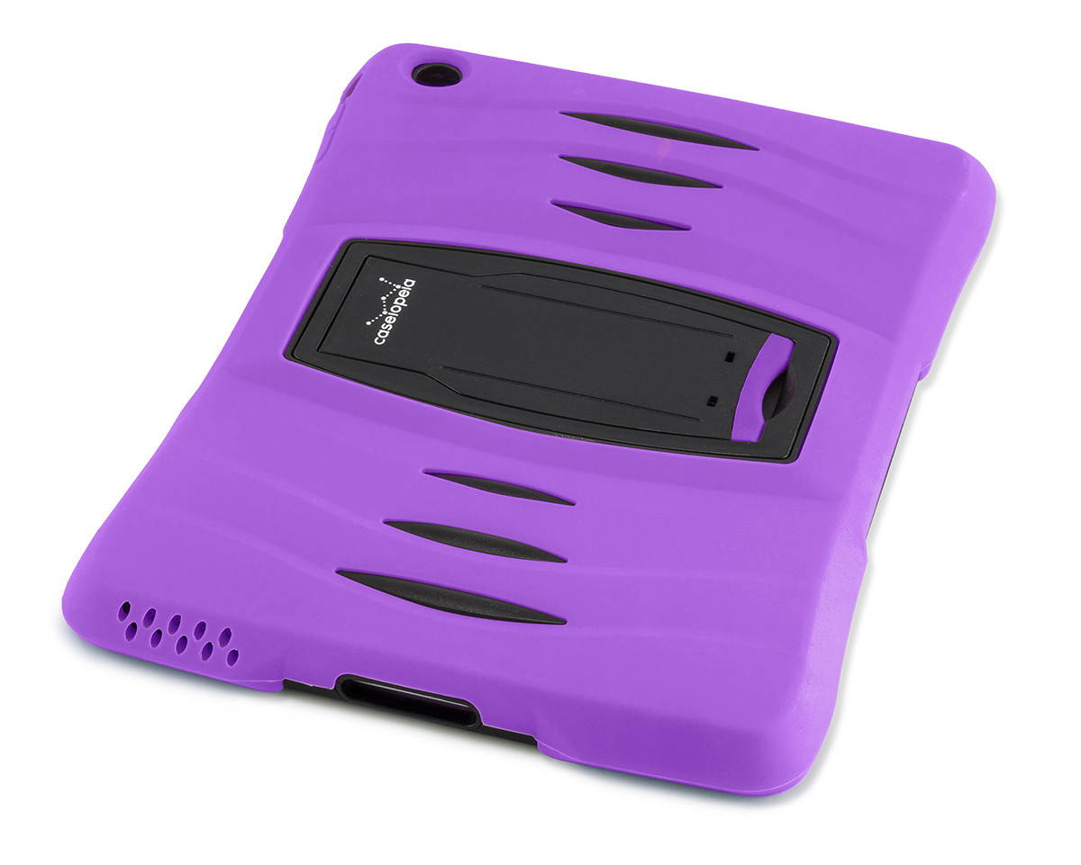 Caseiopeia Keepsafe Kick Rugged Heavy Duty iPad 2/3/4 Case with Kickstand and Screen Protector Designed for Kids and Schools