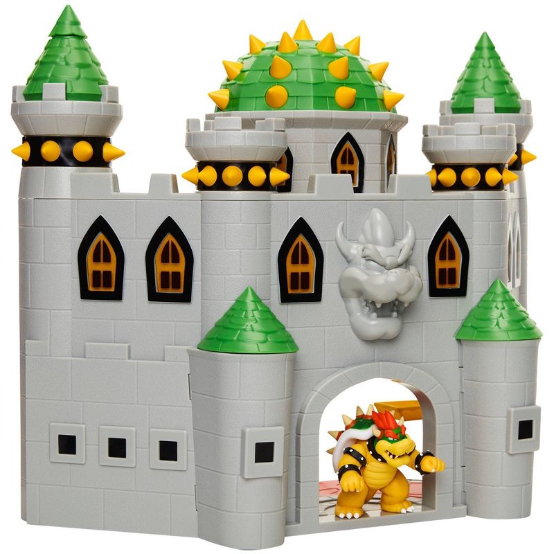 Nintendo Super Mario Bowser Castle with 2.5" Bowser Figure