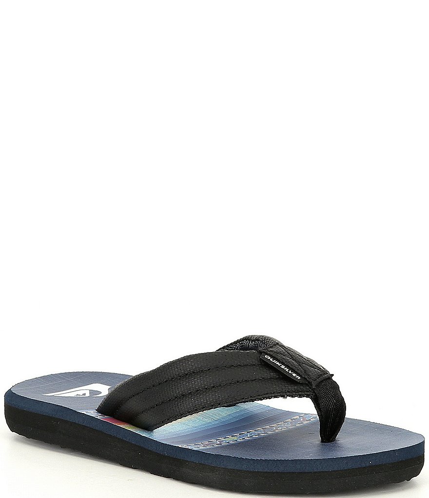 Quiksilver Boys' Carver Print Flip Flops (Toddler)