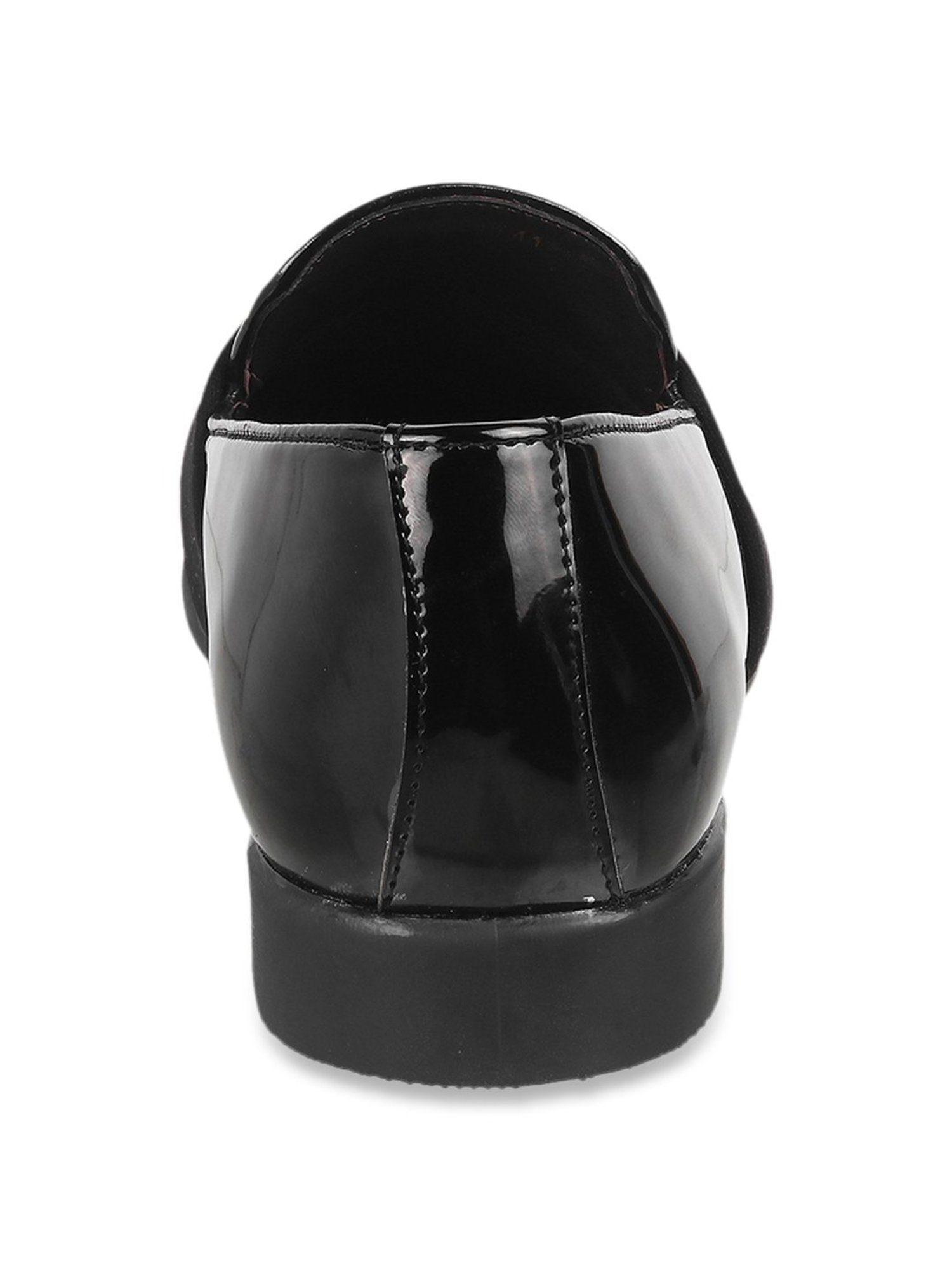 Metro Men's Black Casual Loafers