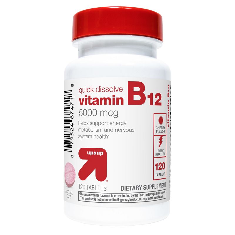 Family Smart Nutrition Vitamin B12 2500mcg Tablets - 60ct