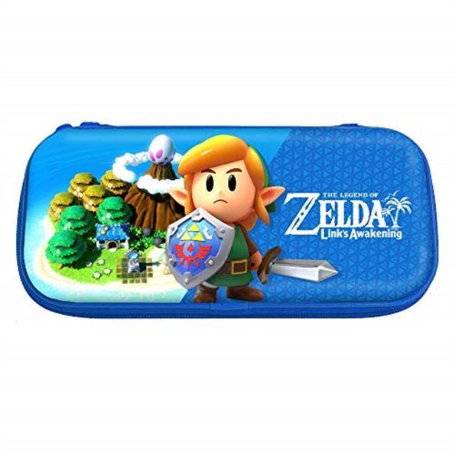Hori Official Nintendo Switch Legend of Zelda: Link's Awakening Edition Hard Pouch Case