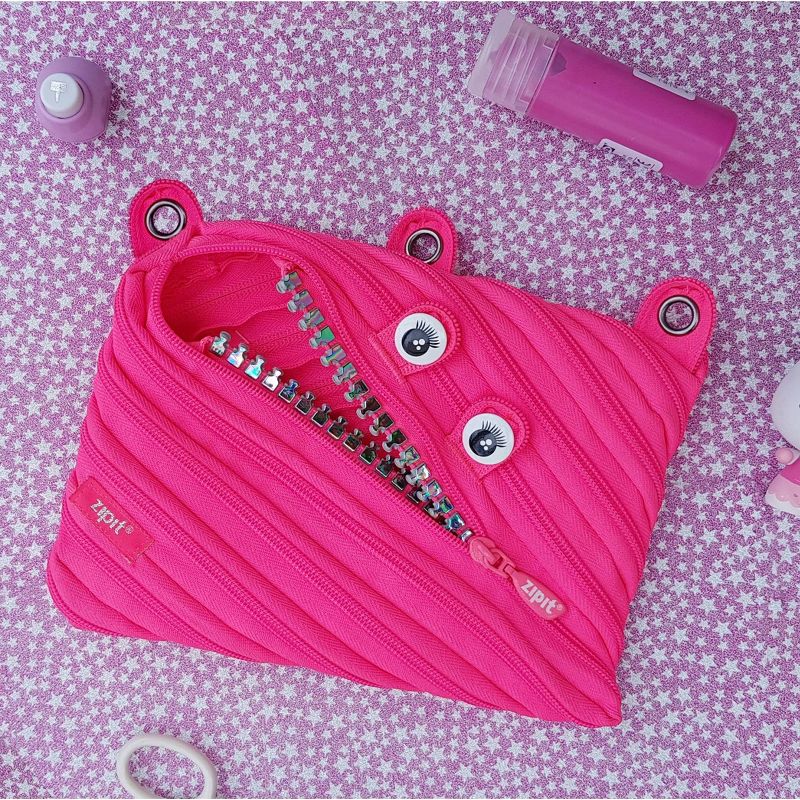 Monster Pencil Case Pink - ZIPIT