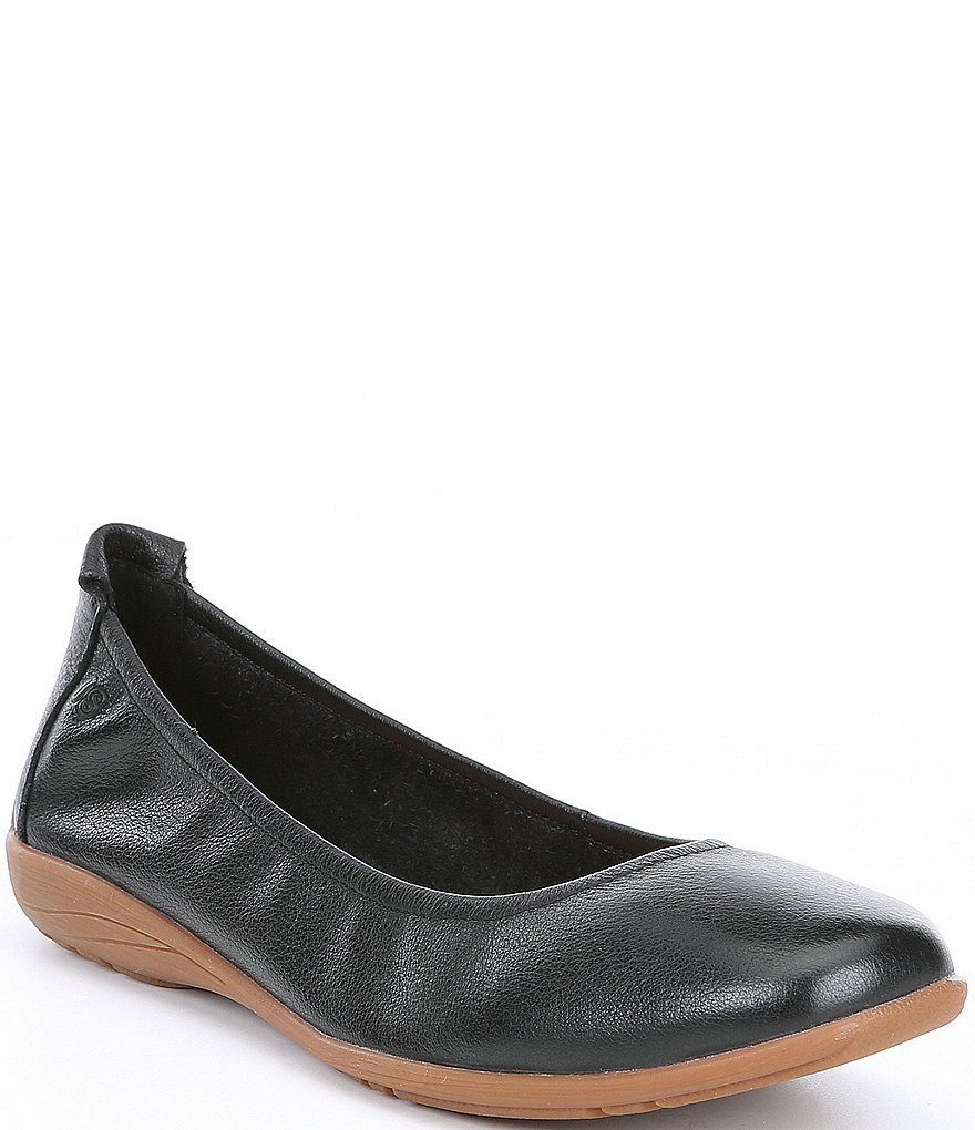 Josef Seibel Fenja 01 Leather Ballerina Slip-Ons