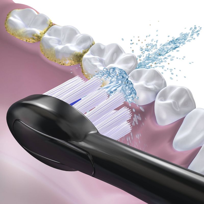 Waterpik Sonic Fusion Brush Heads - Black - 2ct