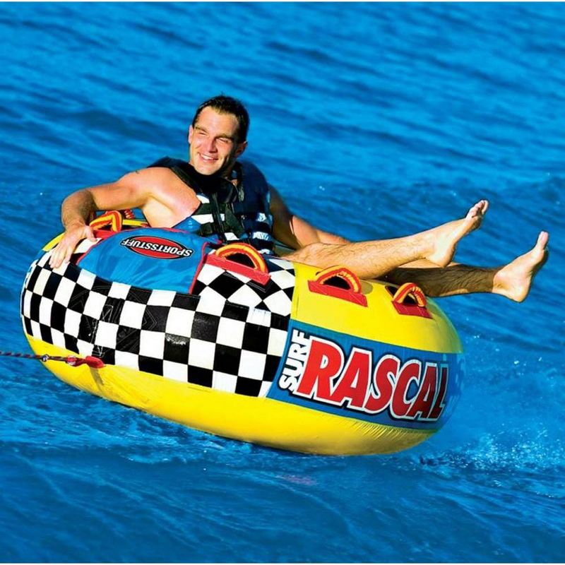 Airhead Boat 2 Section Tube 50-60 Foot Tow Rope for 4 Rider Towables | AHTR-42