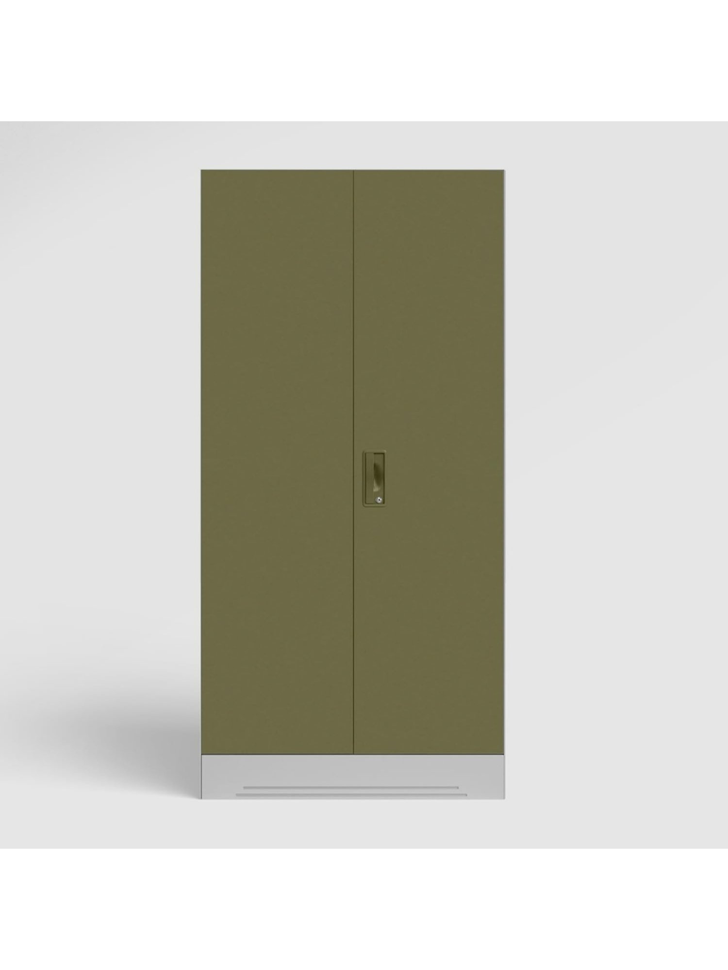 Godrej Interio Ewa Brown Engineered Wood 4 Door Wardrobe
