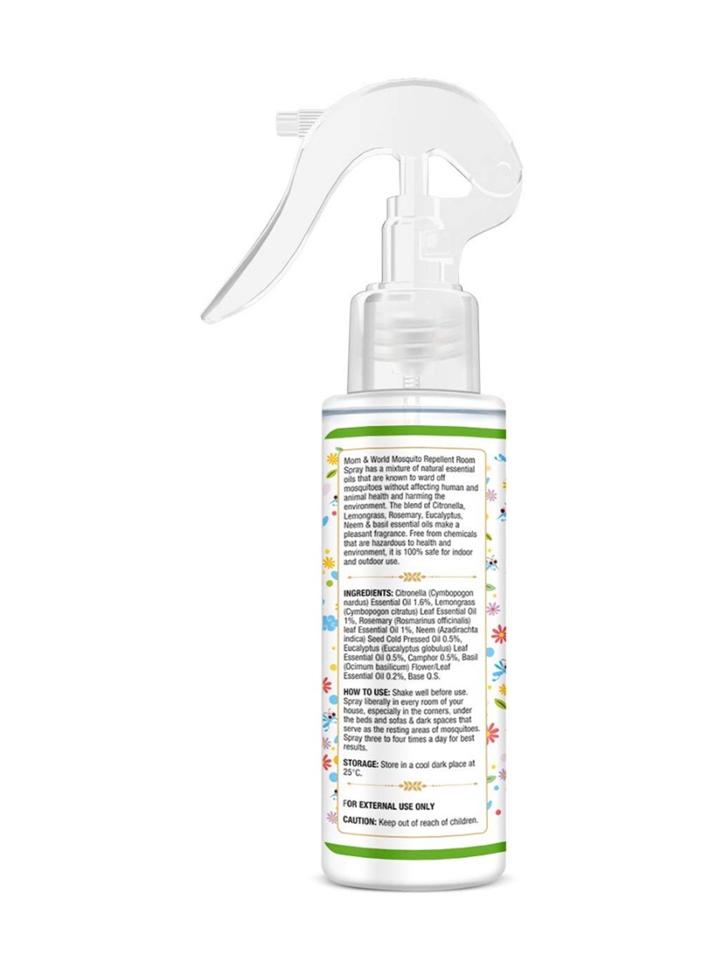 Mom & World Baby Mosquito Repellent Room Spray - 100 ml