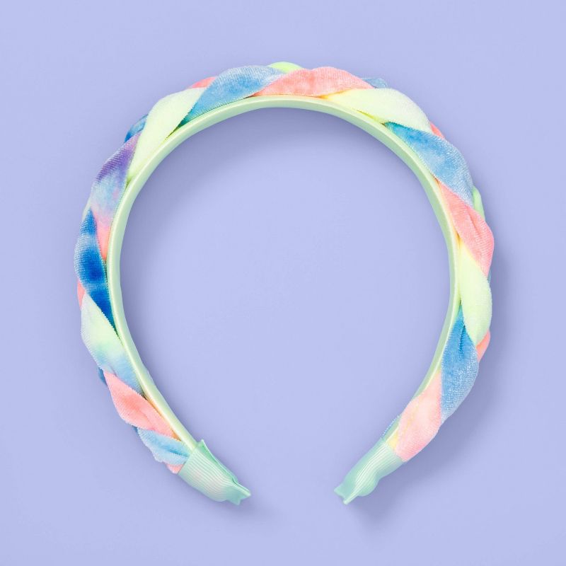 Kids' Tie-Dye Velvet Headband - More Than Magic™
