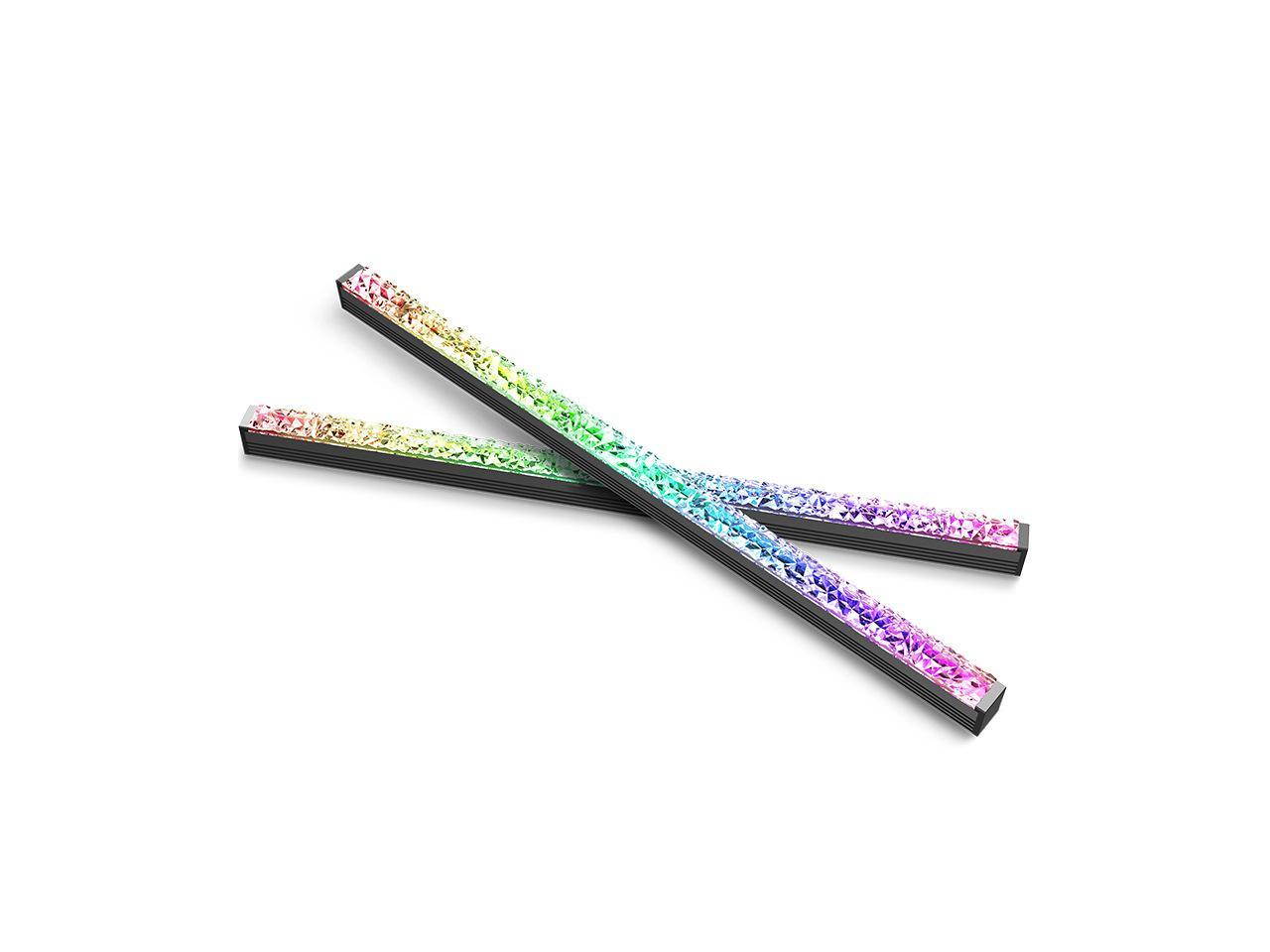 5V 3Pin ARGB Diamond Lighting Bar Strip for Computer Cases Magnetic Paste 10.8-inch