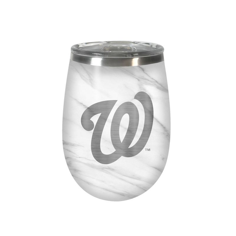 MLB Washington Nationals 10oz Marble Wine Tumbler