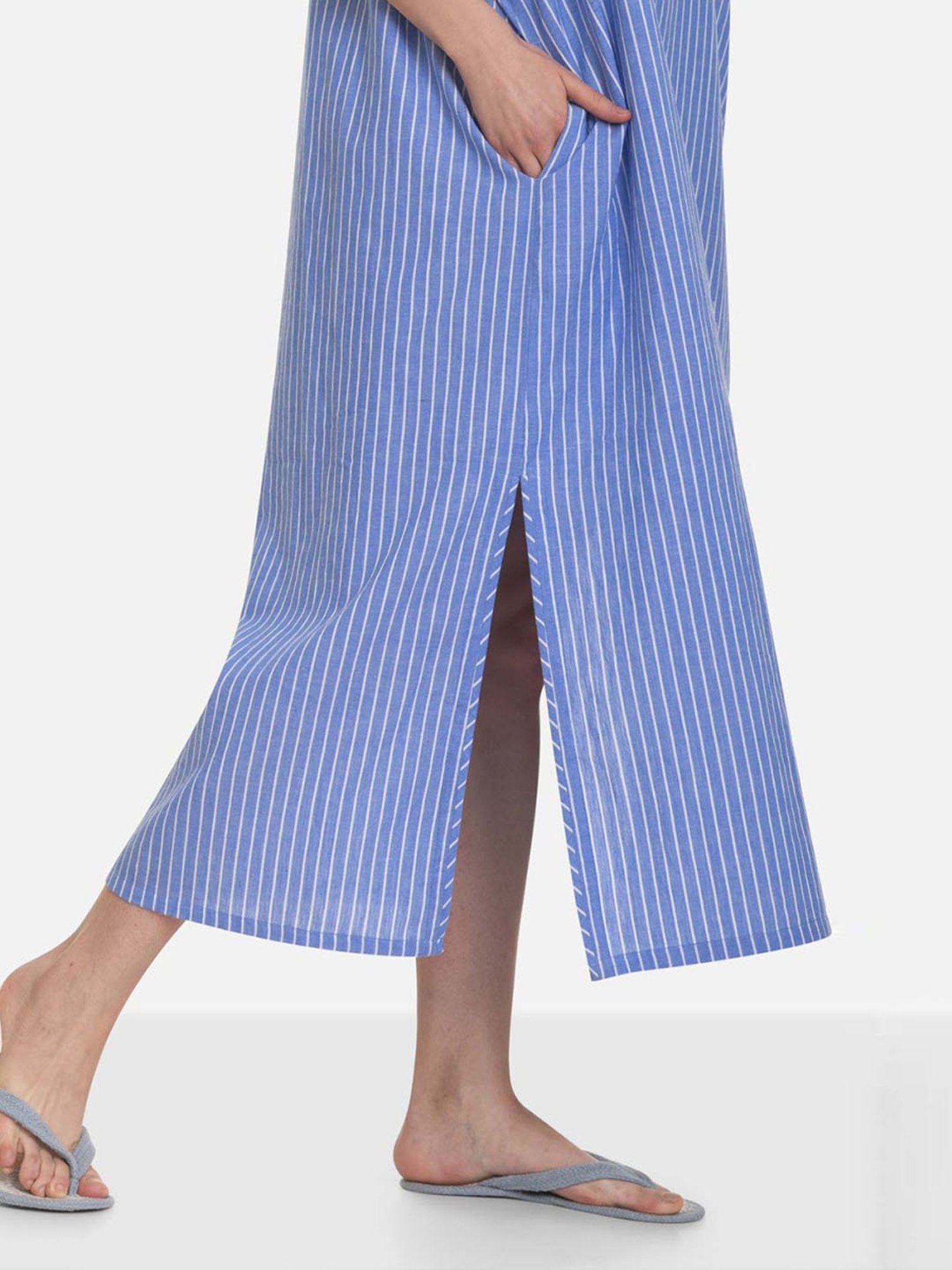 The Calm Collective Vista Blue Boheme Kaftan