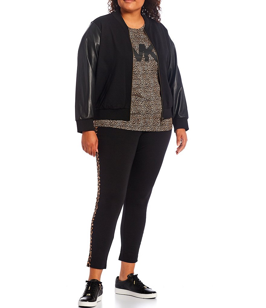 Code Bleu Plus Size Cropped Cargo Pants