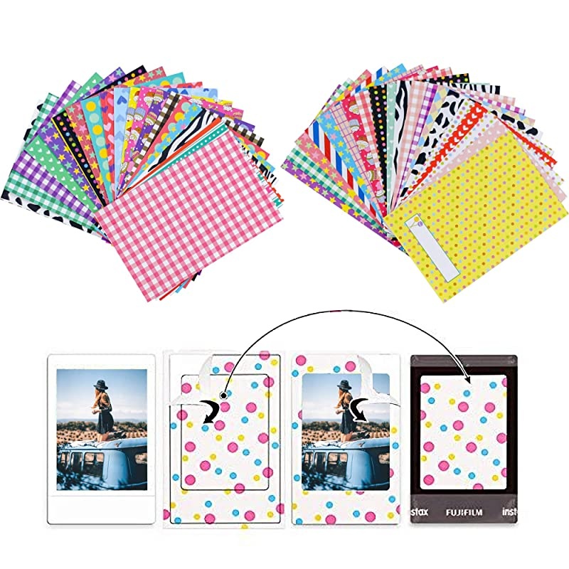 64 Pockets Mini Photo Album for Fujifilm Instax Mini 7s 8 8+ 9 25 26 50s 70 90 Instant Camera amp Name CardBlack