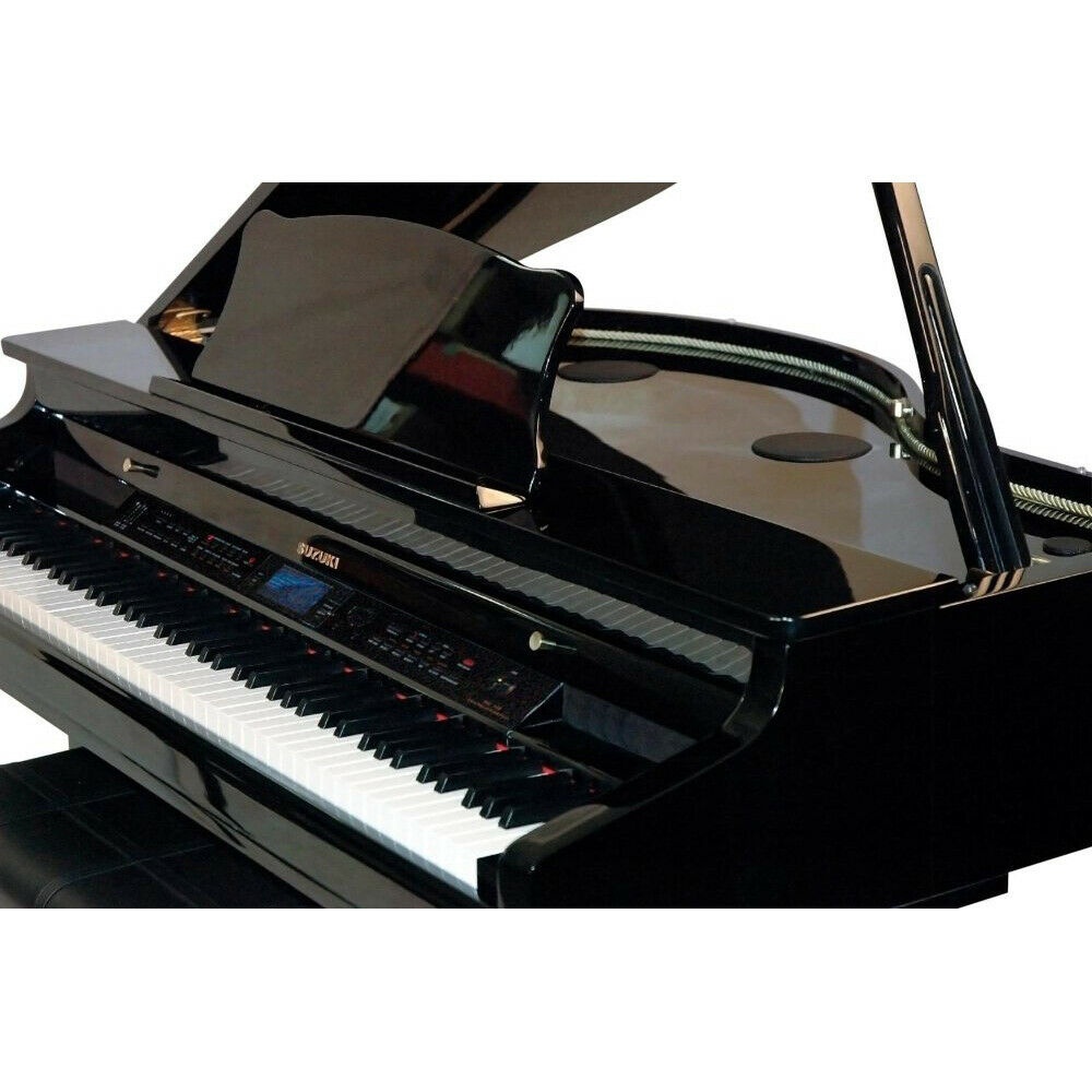 Suzuki MDG-330 Mini Grand Digital Piano w/ Bench, Black Hi Gloss