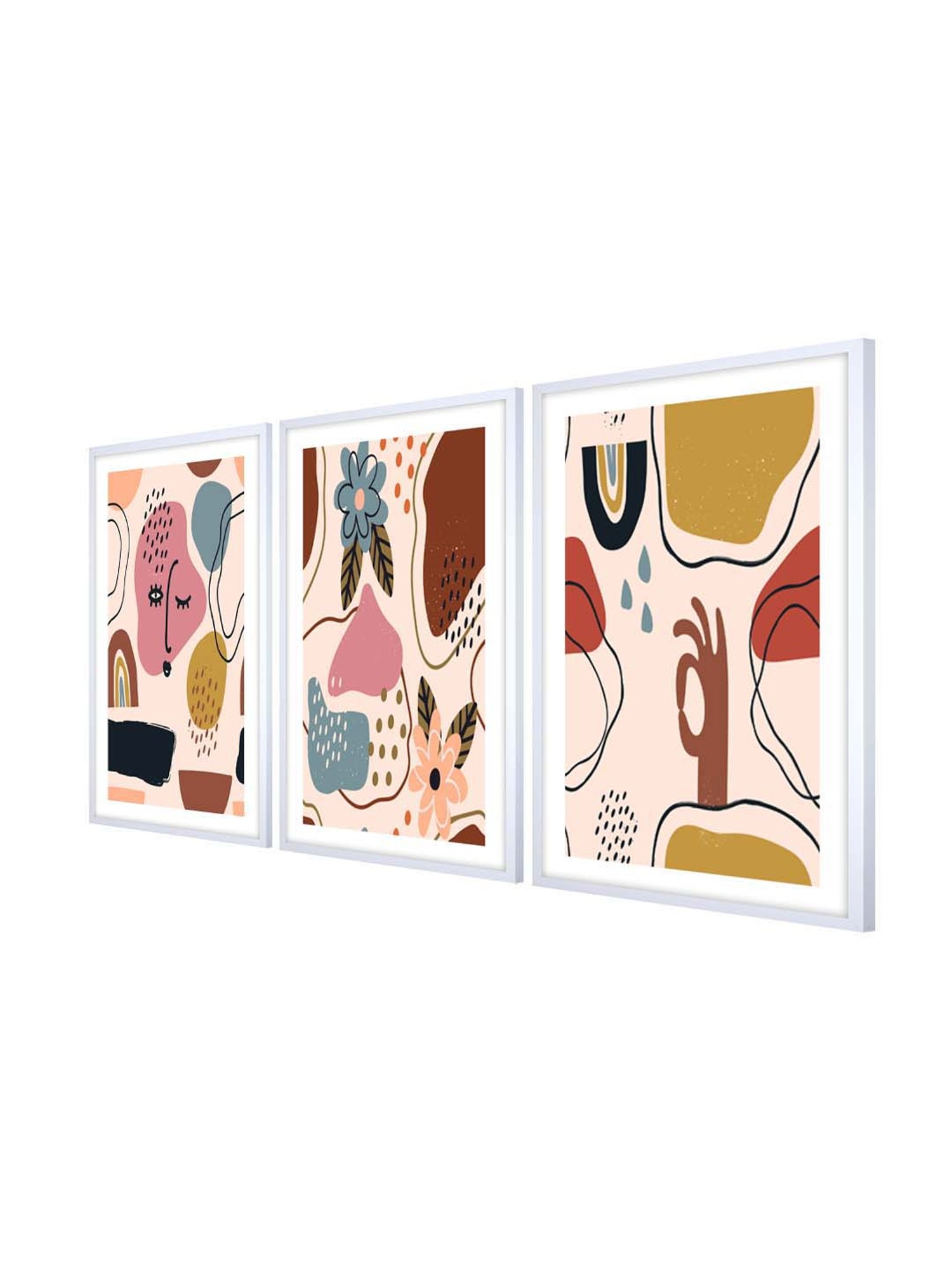 999store Multicolor Abstract Wall Painting