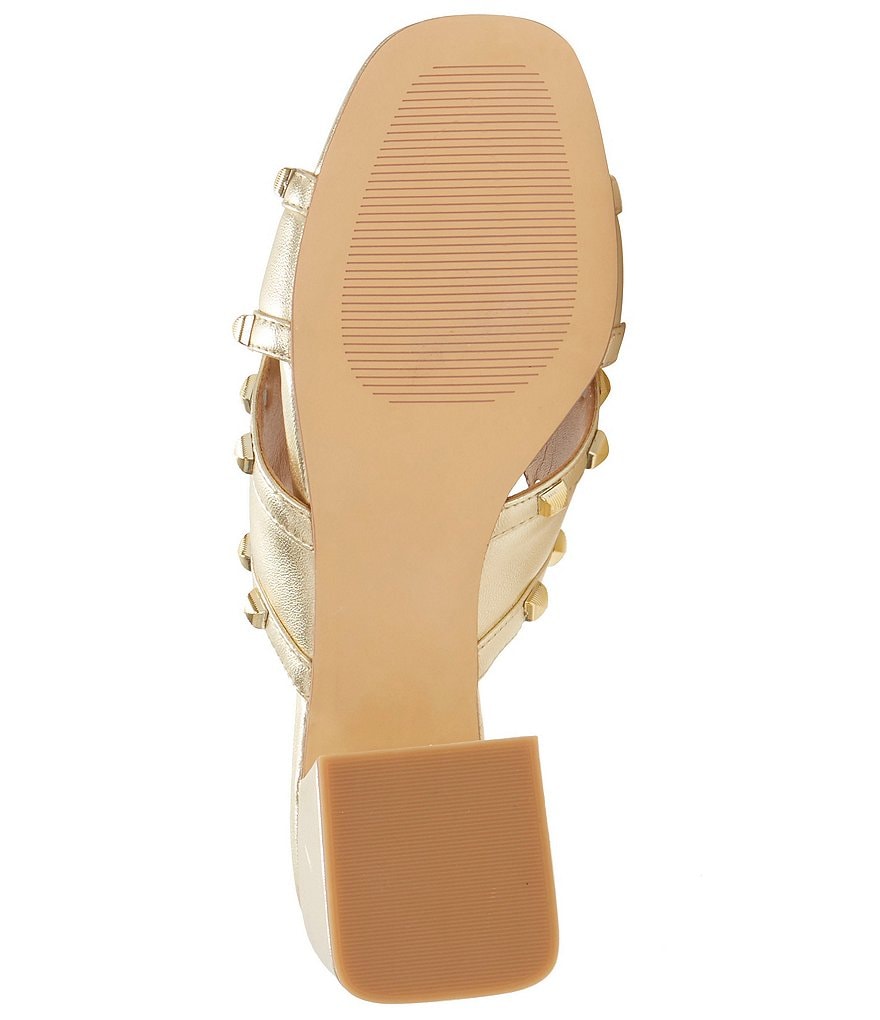 Vince Camuto Nadonie Studded Leather Criss-Cross Dress Sandals