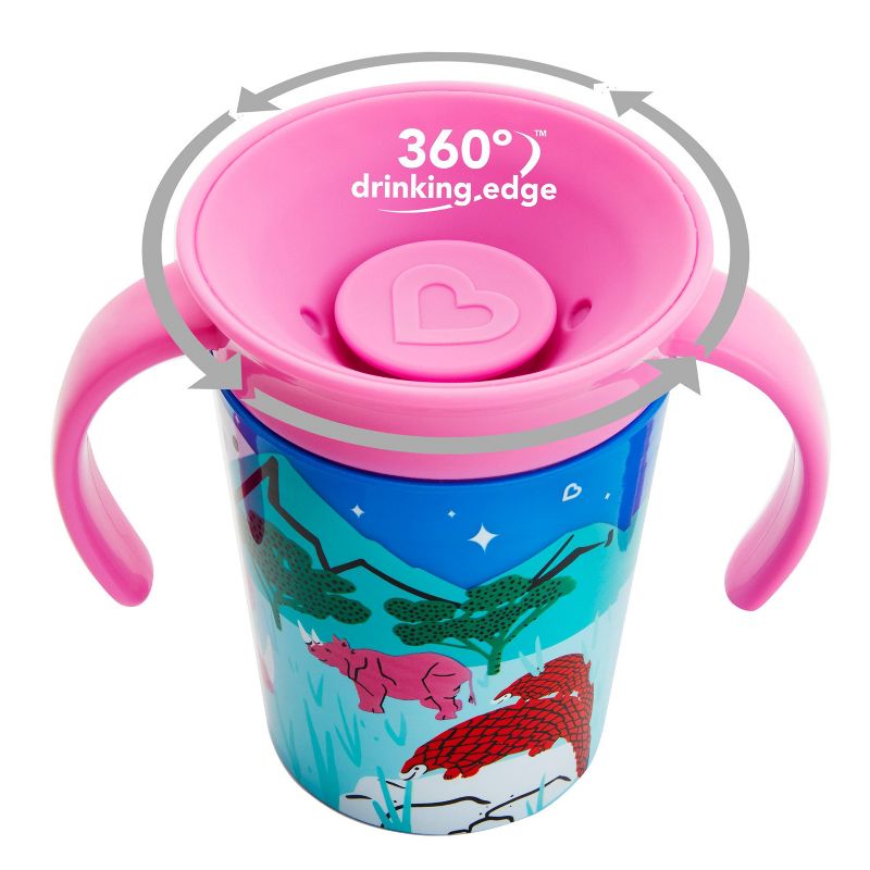 Tommee Tippee 2pk Insulated Straw Toddler Cup - Pink/Mint - 9oz