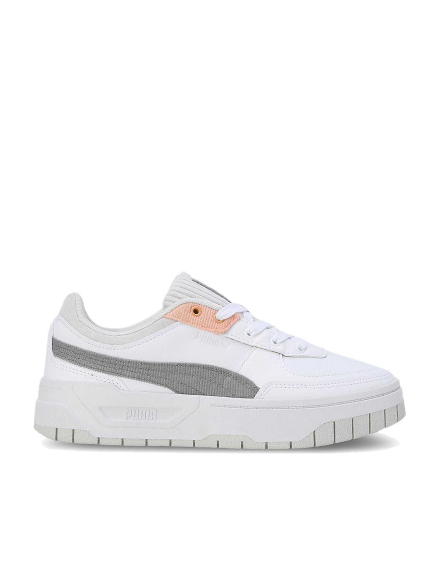 Puma Women's Cali Dream Corduroy Chic White Sneakers