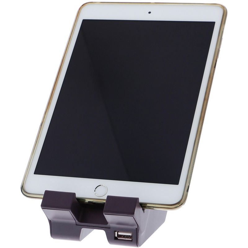 Bostitch Konnect Plastic Phone Dock with USB Port 3" W Black (KT-PHONE-BLK) 24340006