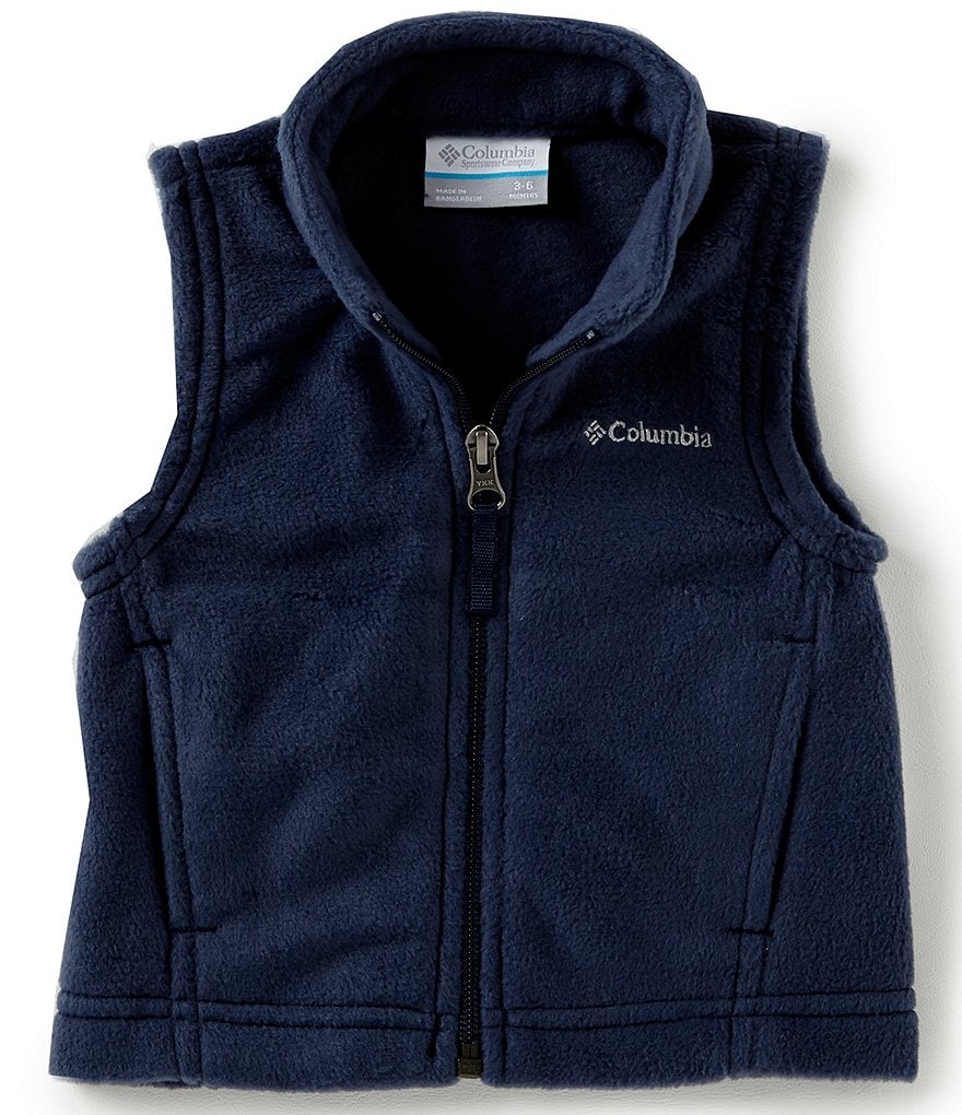 Columbia Baby Girls 3-24 Months Benton Springs Solid Fleece Zip Front Jacket