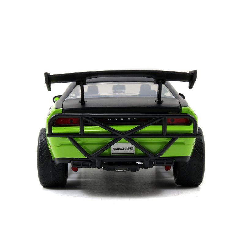 Jada Toys Fast & Furious 2008 Dodge Challenger SRT8 Off-Road Die-Cast Vehicle 1:24 Scale Green