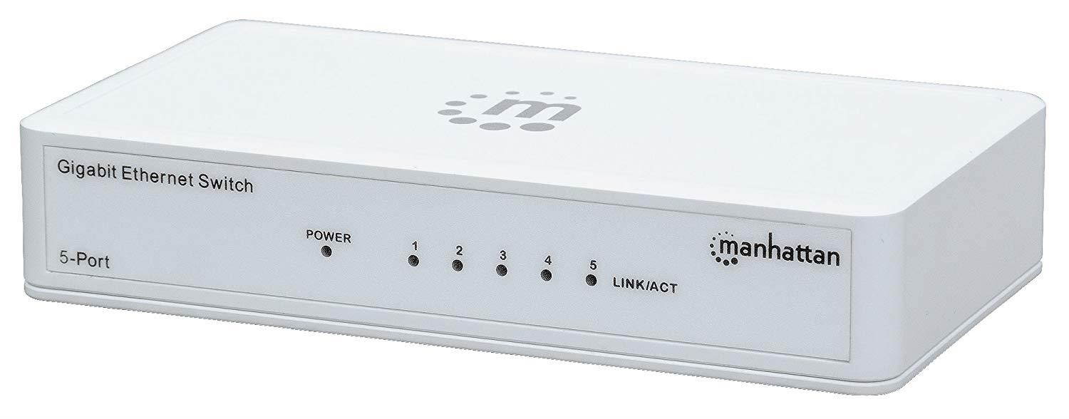 Manhattan 5-Port Gigabit Ethernet Switch (560696)