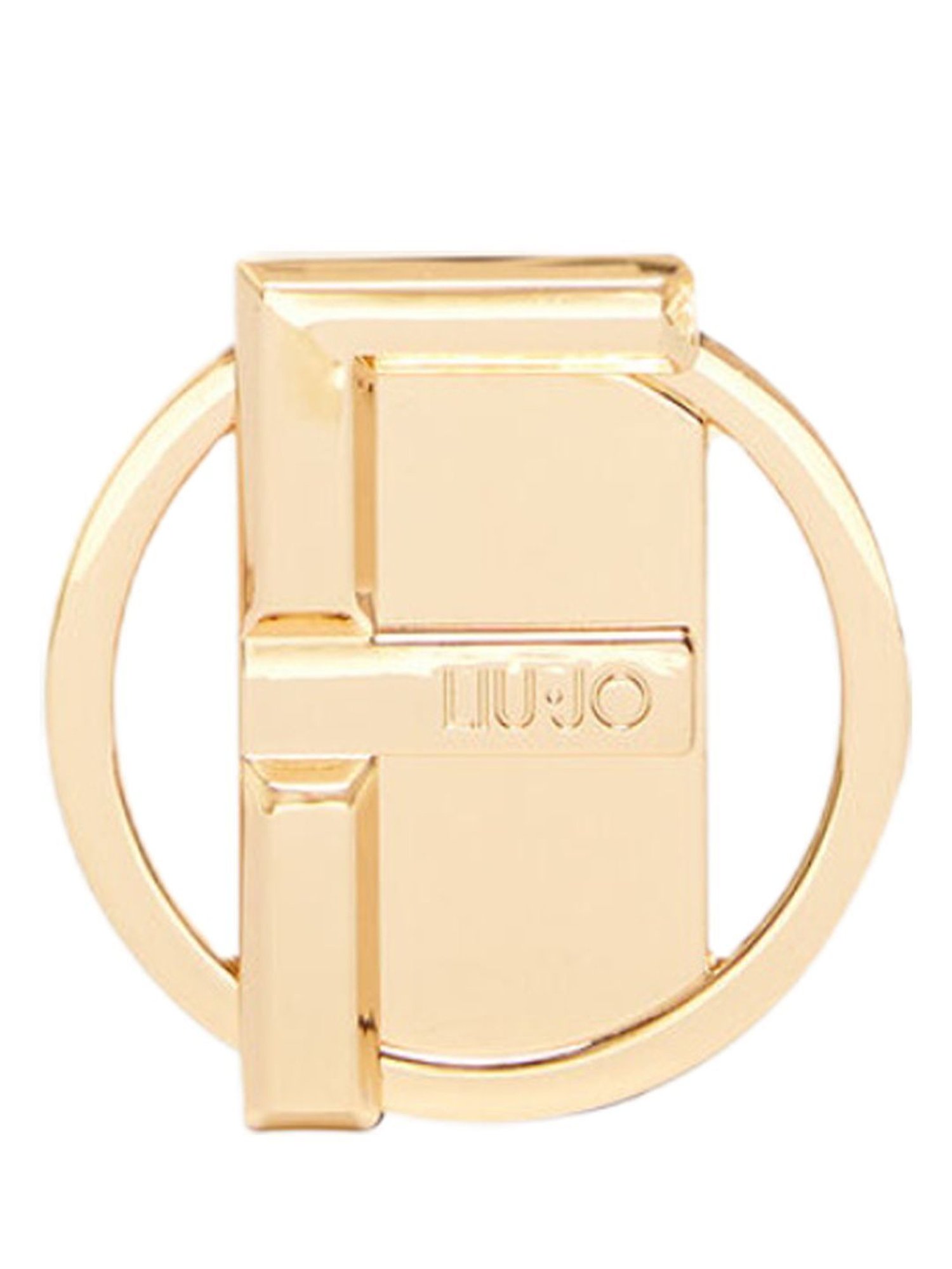 LIU JO Rose Gold Letter F Metal Plate