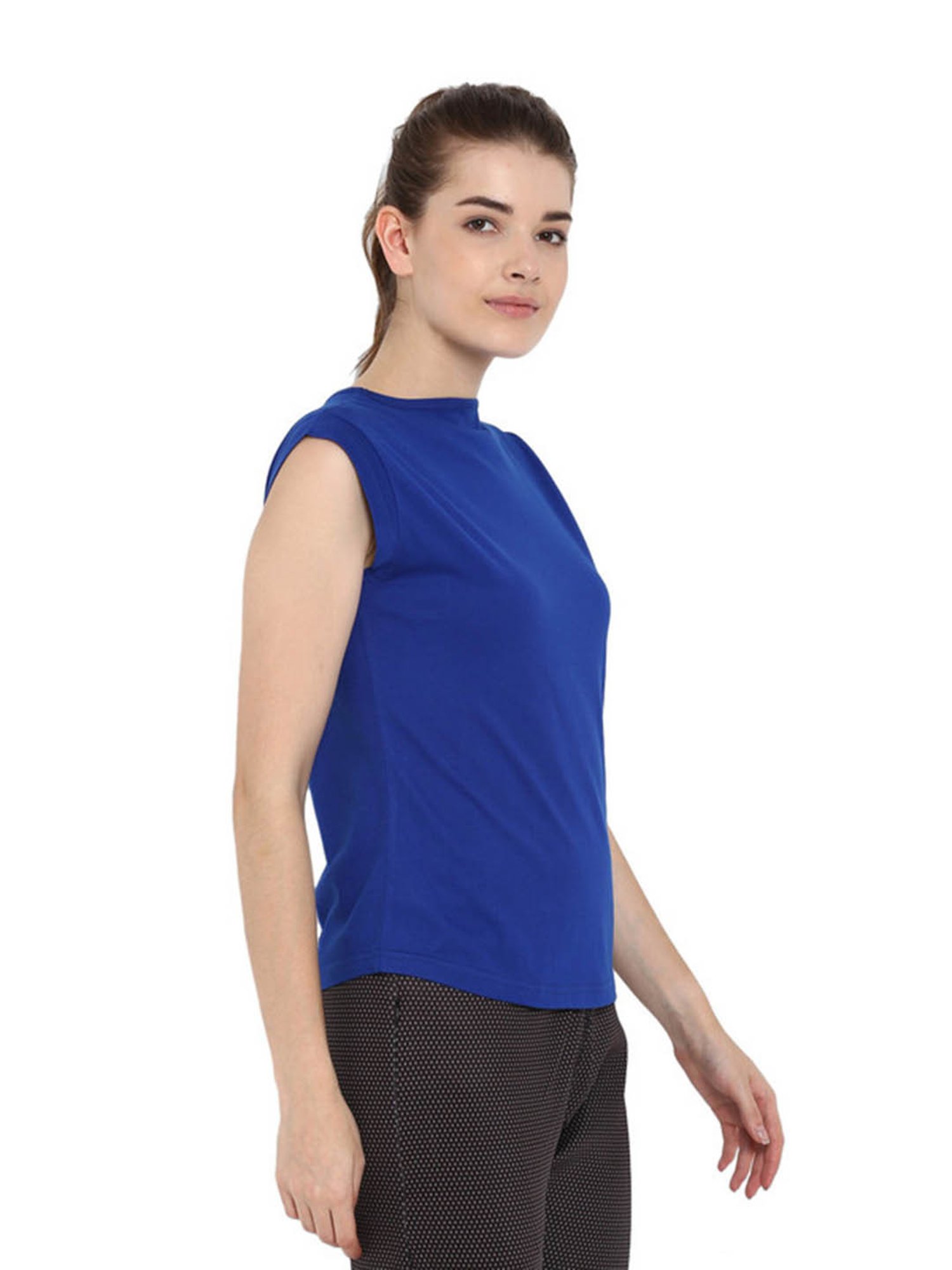 Appulse Royal Blue & Lilac Cotton T-Shirt - Pack of 2