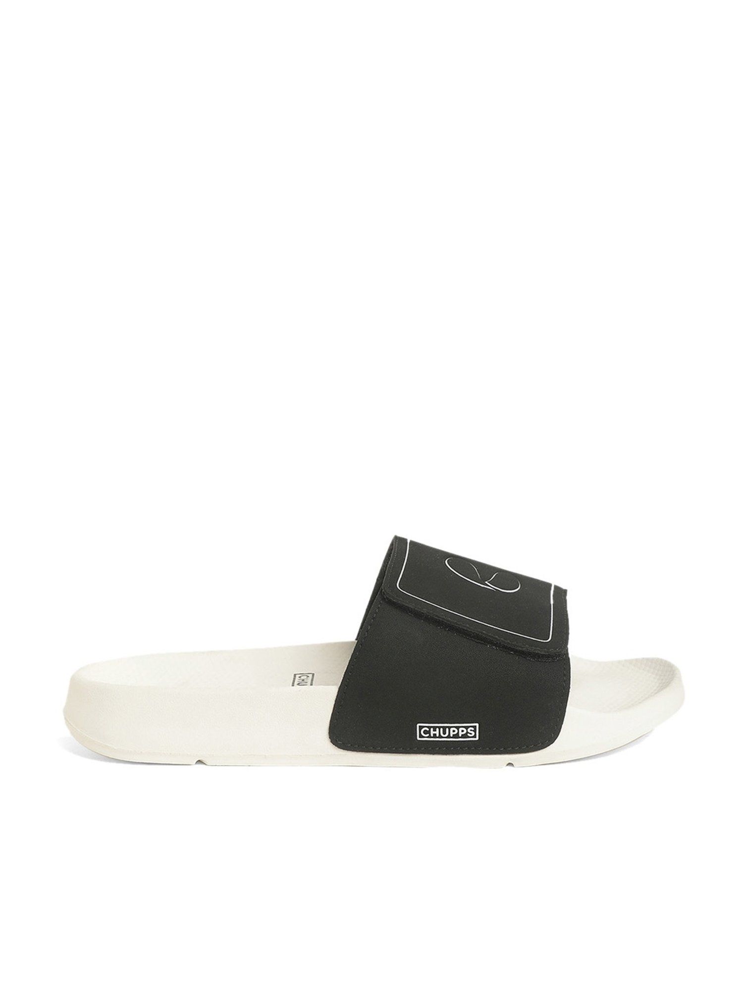 Chupps Men's White Slides