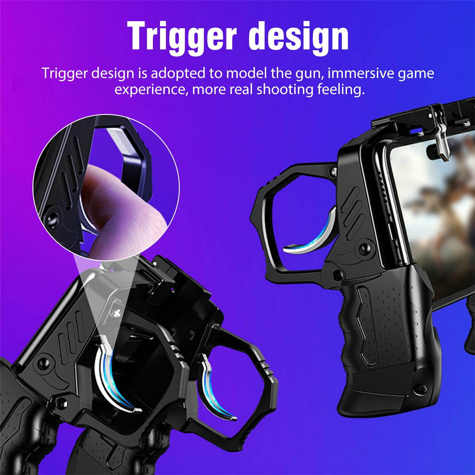 PUBG Mobile Phone Game Controller Gamepad Joystick Fire Trigger for IOS Android