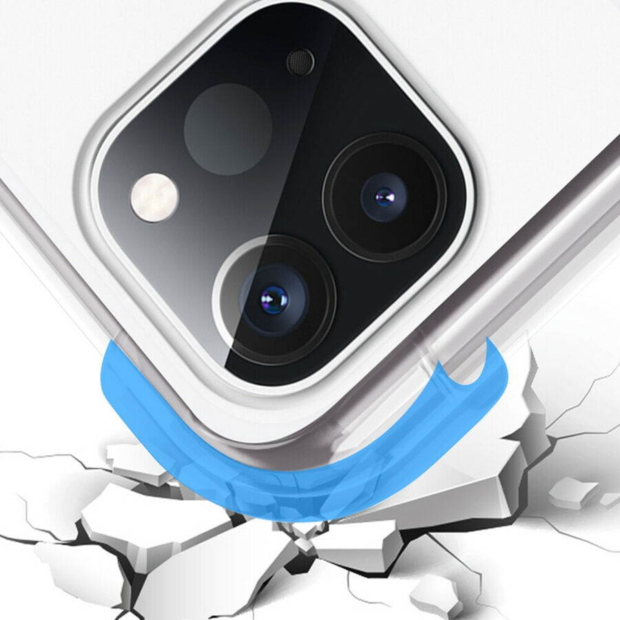 For iPad Pro 11 & 12.9-inch 2020 Shockproof Soft Clear Thin TPU Back Case Cover