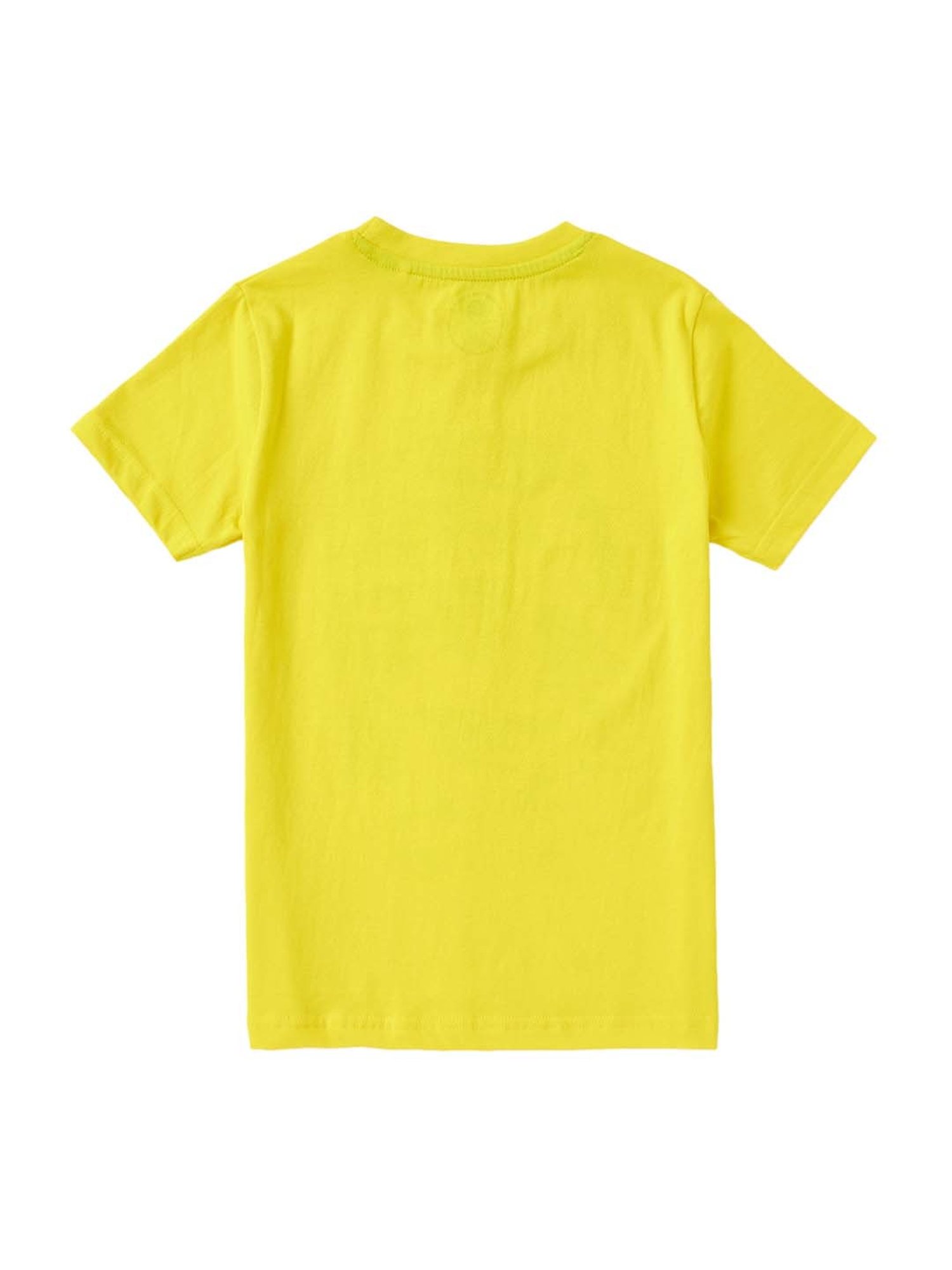 Cub McPaws Kids Multicolor Cotton Printed T-Shirt (Pack of 3)