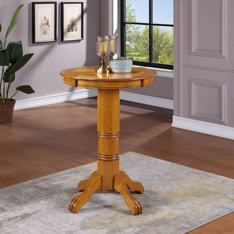 42" Florence Bar Height Table Fruitwood Brown - Boraam